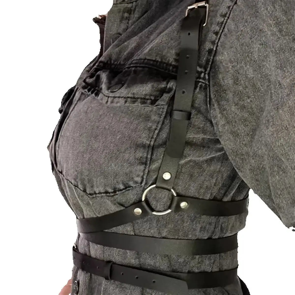 Women Fashion Punk Harness Belts Harajuku Chest Harness Corsett Belt Suspenders for Women Waist Belt Gothic Clothing Accessories