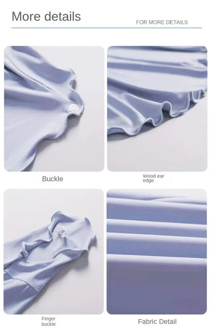 New Casual Women's Sunscreen Shawl Solid Color Breathable Sunscreen Capes Long-sleeve Ice Silk Thin Coat Summer Outdoor
