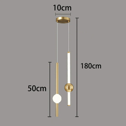 1pc Modern Home Decor LED Lights Bedroom Lamp Bedside Pendant Light Lamps LED Chandeliers Hanging Light Indoor Lighting