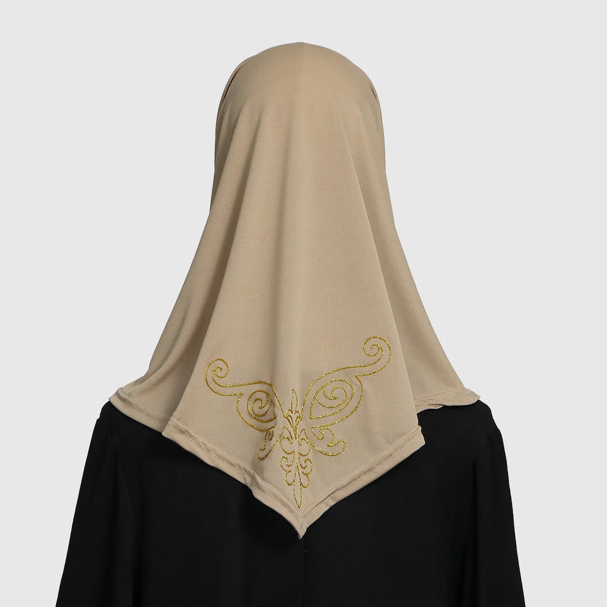 New Ready To Go Wear Instant Hijab for Women Solid Color Hemp Headscarf Neck Cover Sports Hijabs Pinless Islam Shawls and Wraps