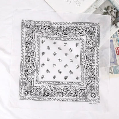21 Colors Summer Ip Hop Bandana Casual Elegant Thin Breathable Neck Women Head Wrap Hair Scarves Shawl for Women/Men/Boys/Girls