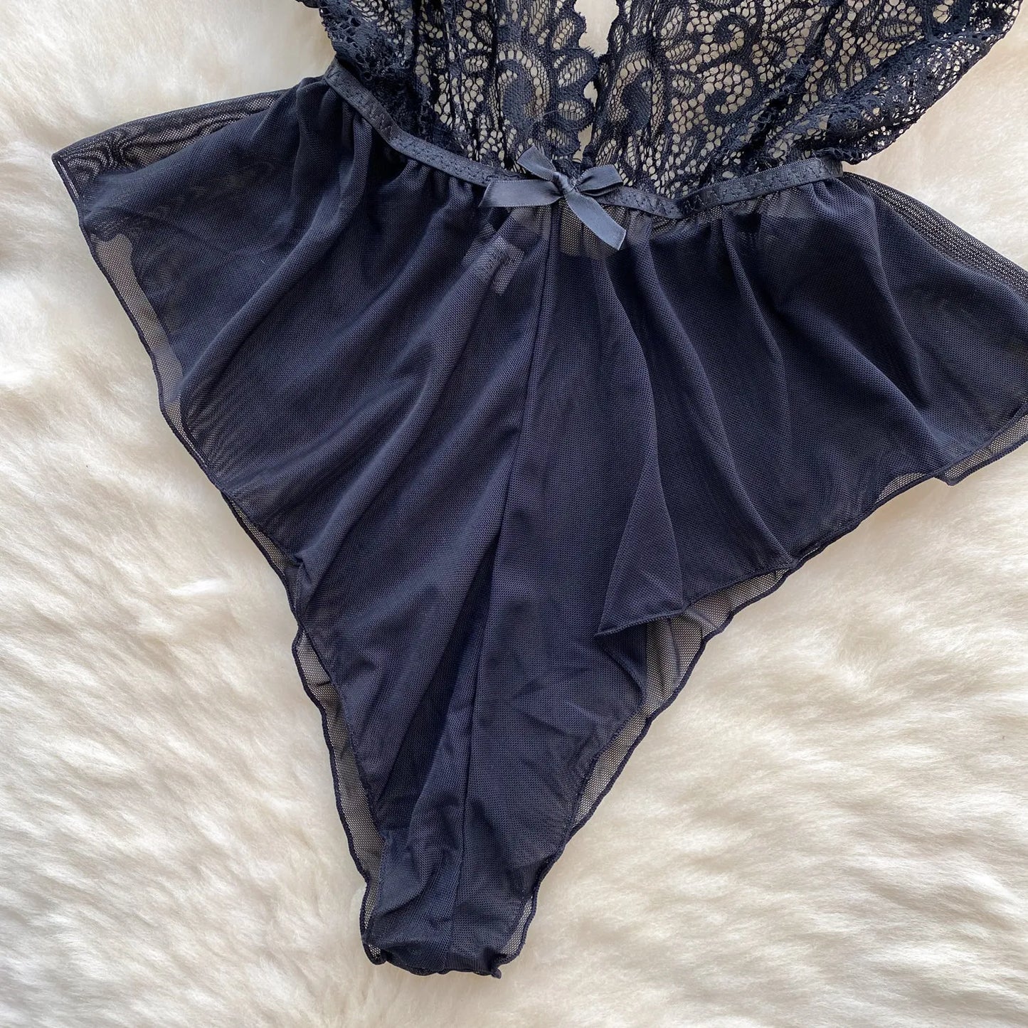 Women Floral Lace Mesh Strappy Bodysuit Fashion Hollow Sexy Comfortable Catsuit One Piece Tights Transparent Onesie