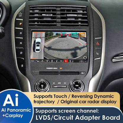 For Ford Lincoln Sync2/3/4 Focus Mondeo F150F550MKCMKZMKX 360 Camera 1080P Around View Driving  Recorder Syst DVR Carplay
