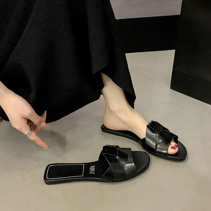 New Summer Designer Women'S Solid Color Fashion Slippers Zapatos De Mujer Women'S Shoes Slippers Women Slippers Women Shoes