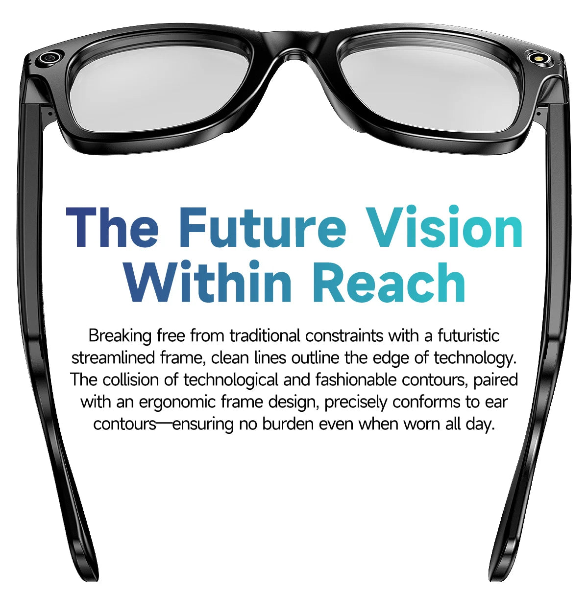 2026 Smart Glasses Men 8MP Camera WiFi Bluetooth Touch Control IP67 Waterproof AI Translation Noise Cancelling AI Glasses Women