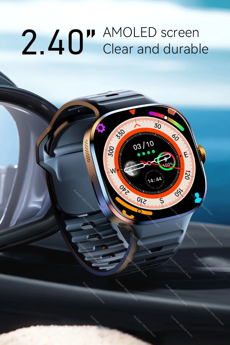 New 5G GPS Smartwatch 2026 2.16" AMOLED Camera WiFi NFC 32GB ROM 2100mAh Can Use SIM Card Clock Video Call Smart Watch Men Women