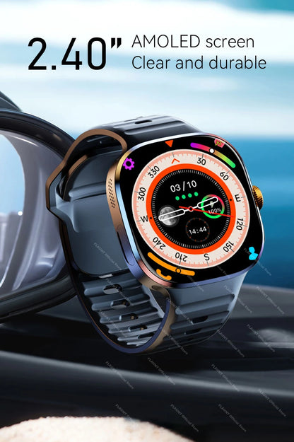New 5G GPS Smartwatch 2026 2.16" AMOLED Camera WiFi NFC 32GB ROM 2100mAh Can Use SIM Card Clock Video Call Smart Watch Men Women
