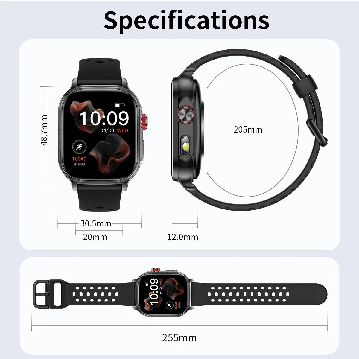 2026 New Men's and Women's Smartwatches, Fitness Trackers, Wireless Calling, IPX8 Waterproof, Activity Pedometers, Birthday Gift
