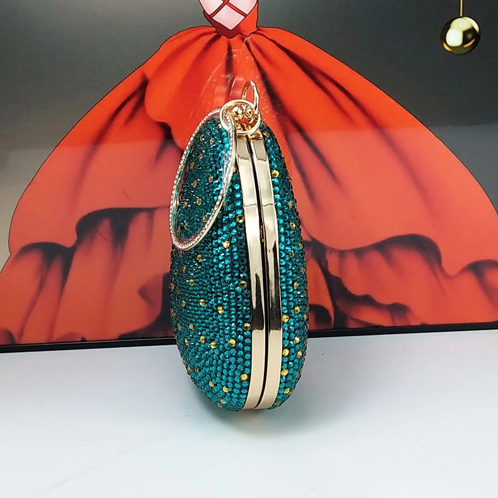 BaoYaFang 2024 New Arrival Teal Blue Strawberry Bridal Wedding Shoes and Bag Female Ladies Party Shoes Ankle Strap High Pumps