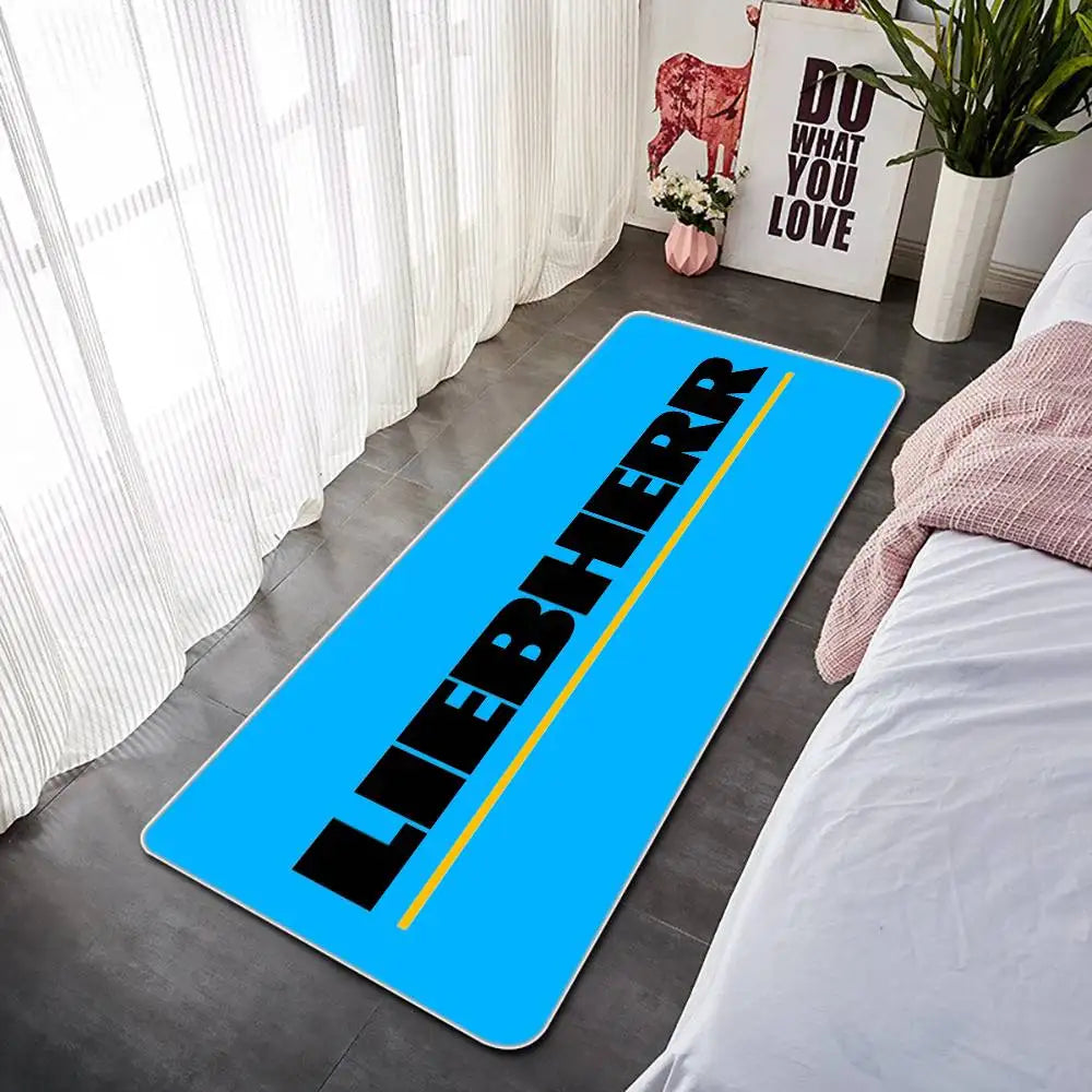 L-Liebherr Entrance Doormat Bath Mats Non-slip Mat Entrance Of House Custom Carpet Kitchen Foot Mat Rug Carpets