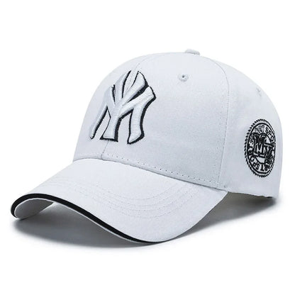 1PC Unisex Casual Baseball Caps Letter Embroidery Hip-hop Hats Spring Autumn Outdoor Adjustable Trucker Caps Sunscreen Hat