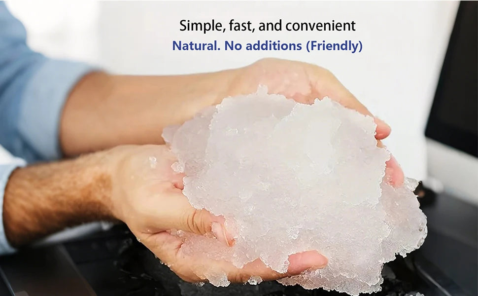 1-100 Pieces Portable Toilet Absorbent Gel, Camping Toilet Gel Powder, Odor-Control Urine Liquid Waste Gel, Eco Absorbent Gel.