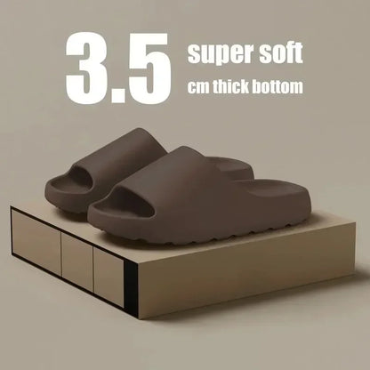 Women's Slippers EVA Soft Thick Soled Summer Fashion Slippers & Men's  Slides Beach Sandals