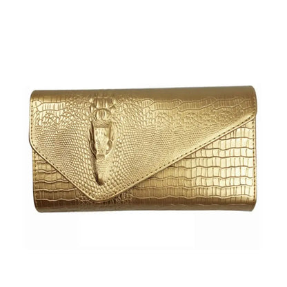 Luxury Crocodile Bags Women Leather Chain Crossbody Bags For Women New Handbags Shoulder Bags Messenger Female Clutch