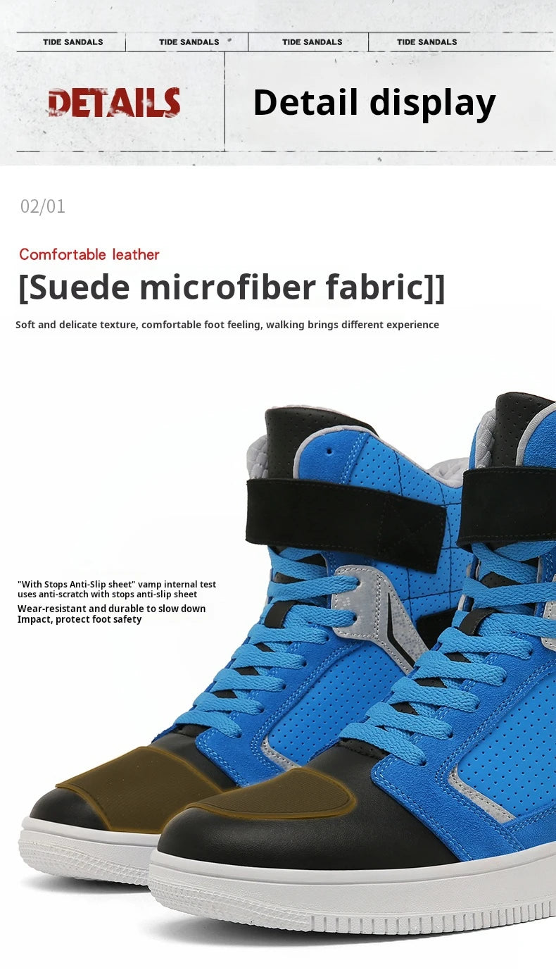 Professional Racing Drivers Outdoor Motor Can Racing Boots Stylish and Durable Motorbike Boots Off-road Road Motorcycle Shoes