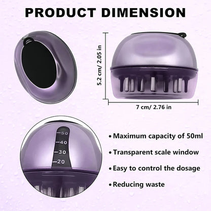Hair Oil Scalp Applicator Massagers Liquid Comb Portable Massage Comb Essential Oil Liquid Guiding Massager Anti Hair Loss