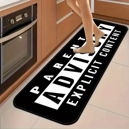 VIKAMA Creative Carpet Letter Floor Mat Door Mat Kitchen Rug Long Carpet Living Room Carpet Rug For Bedroom Machine Washable