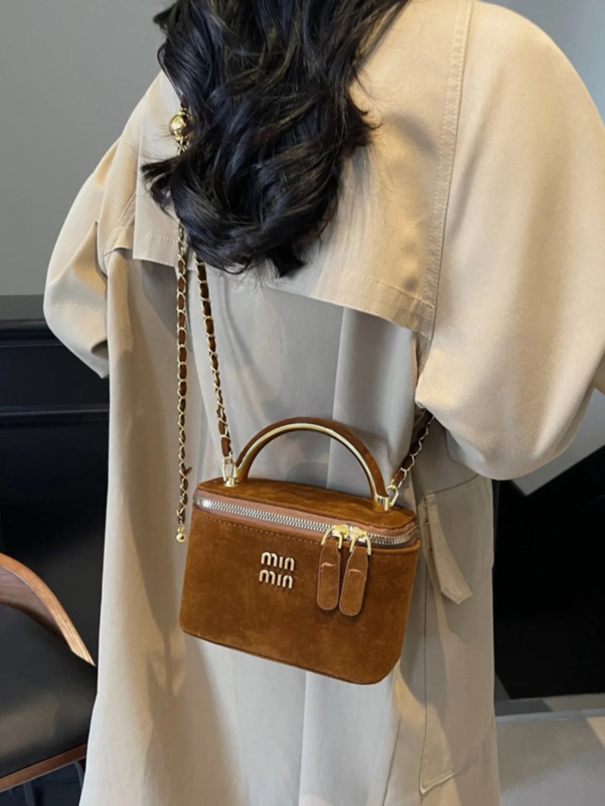 New Frosted Handbags Women's Square Bags Mini Lipstick Cosmetics Packs Ladies Handbags and Purse Niche Shoulder Crossbody Bags