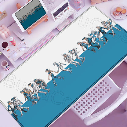 HD J-Jojo B-Bizarre A-Adventure Mouse Pad Gaming 900×400mm Mousepad Xxl Mouse Mat Offices Accessories Keyboard Pad Computer Desk