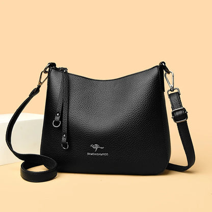 Luxury Leather Large Capacity Handbags Women Bags Designer Tote Bag Shoulder Crossbody Sac Ladies Shopping Messenger Bags