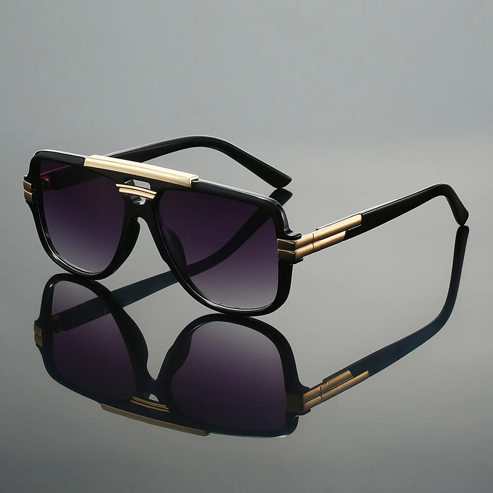 KAMMPT Double Bridge Pilot Shades Men 2025 New Arrival Outdoor Brand Design Sunglasses Women Stylish Oversized Anti-UV Shades
