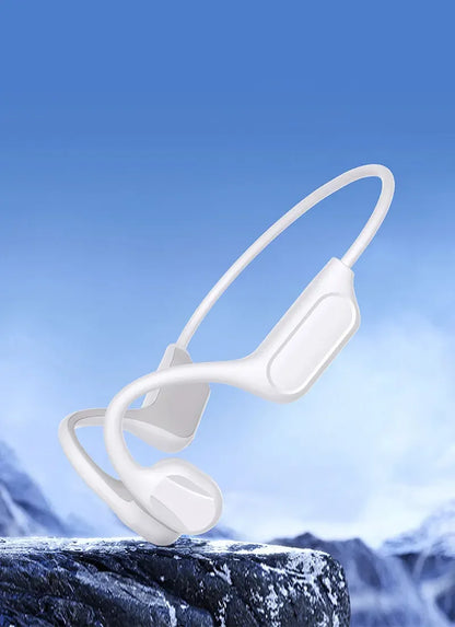 NEW IPX8 Sports Bone Conduction Bluetooth Earphones HiFi Sound Bluetooth 6.0 Wireless Headest with Mic for Swimming Running