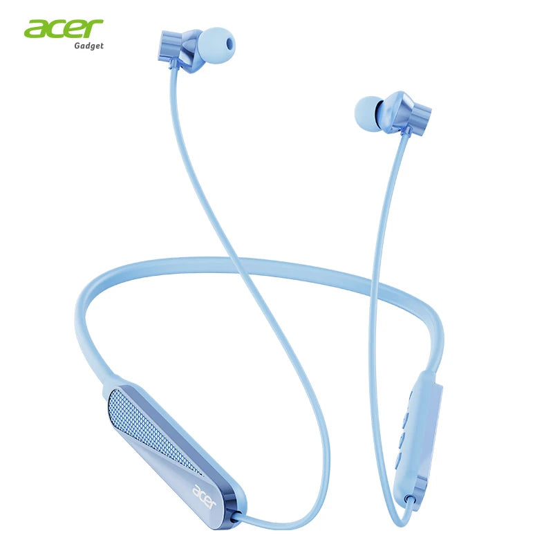 Acer Ohr561 Wireless Neckband Bluetooth Headphones, In-Ear Design, Comfortable to Wear, Bluetooth 5.4 Chip with Low Power Consumption, 20 Hours of Long-Lasting Battery Life, Dedicated for Sports and Running