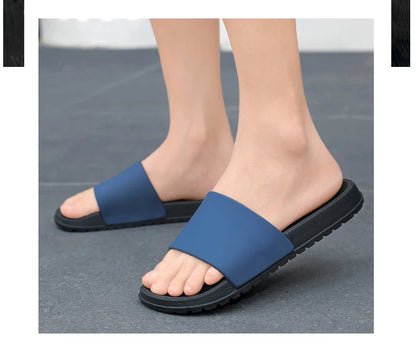 Summer Mens Breathable EVA Slides Men Beach Slippers Indoor House Home Slipper Soft Lightweight Slipers 46 47 48 New 2026
