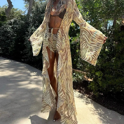 Zebra print 3 Pieces Micro Bikini 2026 Sexy Swimsuit Women Swimwear Biquini Female Bodysuit Bathing Suits Cover Up Long Skirt
