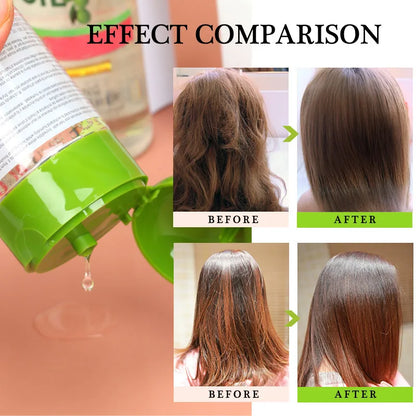 Olive Oil Frizz Control & Shine Glossing Polisher 6 Ounce Shining Hair Glossing Oil Daily Use Good Smell Hair Smooth Healthy Oil