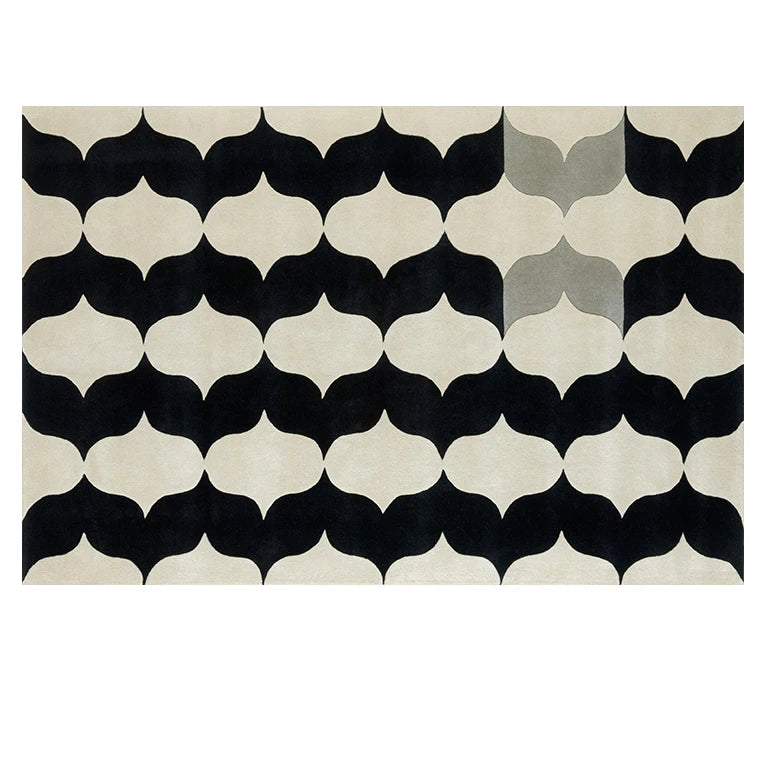 French Retro Living Room Decoration Plush Carpet Large Area Non-slip Mat Light Luxury Rugs for Bedroom Thicken Cream Lounge Rug
