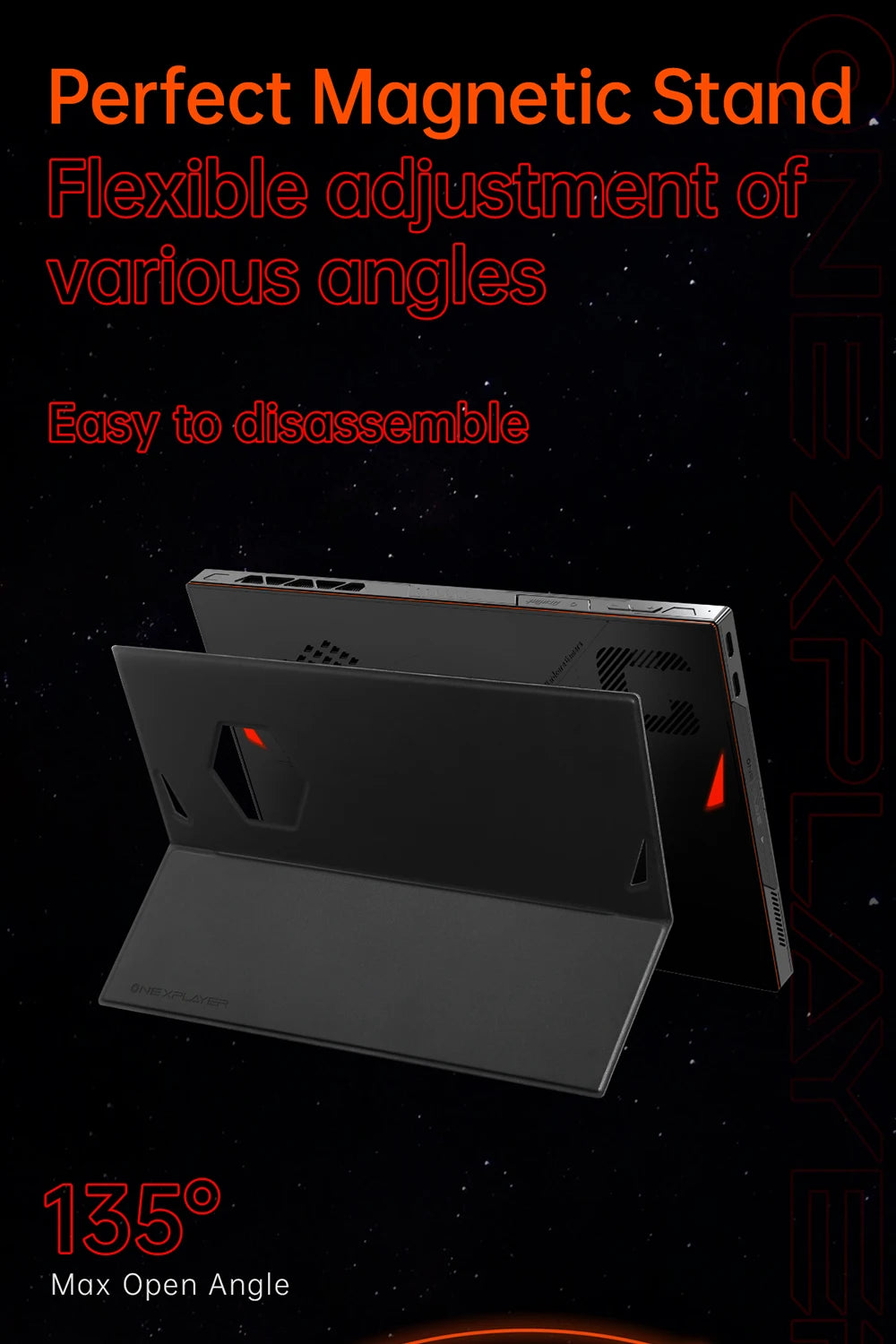 OneXPlayer X1 Pro 3In1 Handheld Console Mini Laptop Tablet A1470-32+2TB LPDDR5 2TB 10.95'120Hz Touch Win11 AI Camera HDMI Output