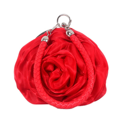 Party Clutch Fairy Hostess Flower Silk Mini Banquet Lipstick Key Purse Luxury Tote Designer Lady Prom Crossbody Handbags