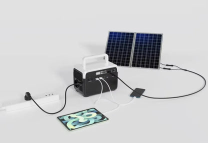Wholesale 300W Pure Sine Wave Small Solar Generator Power Station Lifepo4 Emergency Portable Electric Power Station for Camping