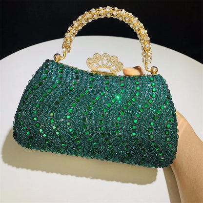 Elegant Purse Trend Luxury Designer Chain Shoulder Bag Women's Handbags Wallets Evening Bags for Wedding Bolso 2026 New Gift