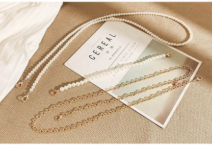 Mobile Phone Bags Pearl Chain Crossbody Bag for Women Shoulder Bags Makeup Bag Purse and Handbags Mother Kids Bag for Girl Сумка