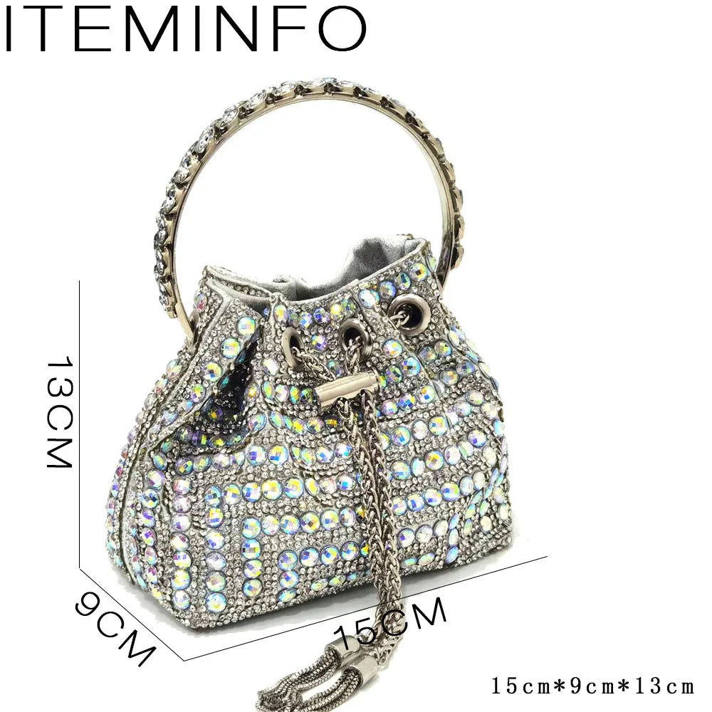Fashion Summer 2023 Beads Decorated Muffin Bottom Sandals Wear Comfortable And Versatile Elegant Ladies Shoes And Bag Set