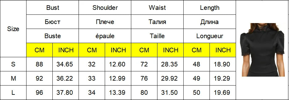 New Satin Lace Edge Top Short Sets Lace High Neck Padded Shoulder Blouse Low Waist Shorts 2026 Lady Spring Summer Party Outfits