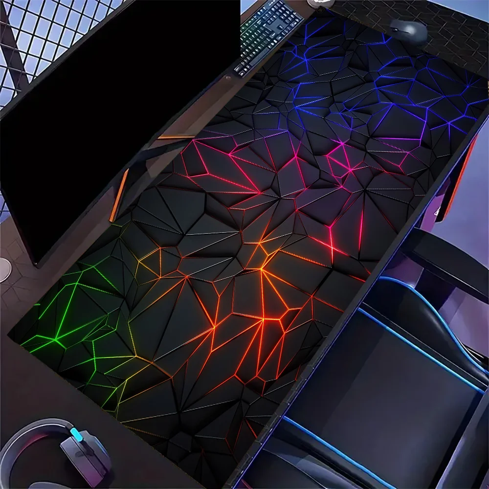 1pc Large Circuit Board Design Gaming Mouse Pad Non-Slip Cool Desk Mat HD Pads for Office PC Decorations for Home Gamer Playmat