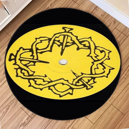 Popular Art Painting Design CD Soft Living Room Rug Birthday Gift Game Mat Suitable for Bedroom Rugs Home Decoration Carpet