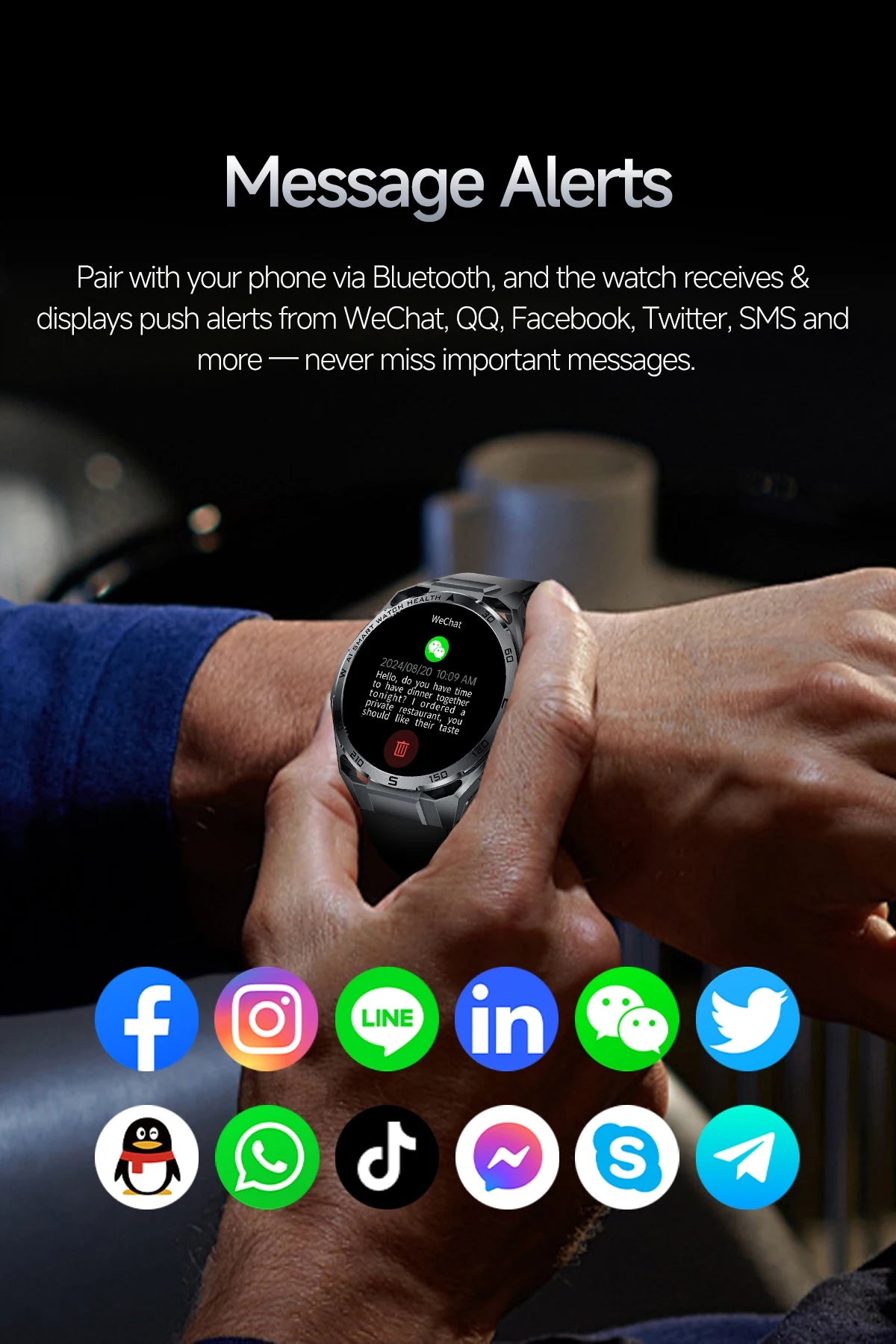 2026 New ECG+PPG Body Fat Analysis Health Smart Watch Uric Acid BP Blood Oxygen Bluetooth call Sports Smart Watch For Men Women