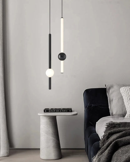 1pc Modern Home Decor LED Lights Bedroom Lamp Bedside Pendant Light Lamps LED Chandeliers Hanging Light Indoor Lighting