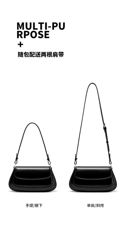 Luxury Designer Women Shoulder Crossbody Bags small Pu Leather Trend Female Underarm Bag Fashion ladies Flap Handbags bolsas