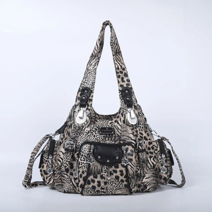 Fashion Handbags Women Shoulder Bags PU Leather Handbag Female Satchel Big-capacity Shoulder Purse Bag Bolsa Feminina