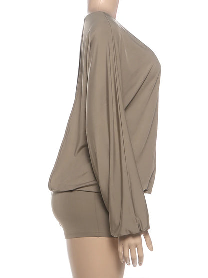Weird Puss Sexy Backless Romper Women O-Neck Full Sleeve Hottie Simple Fashion Street Stretch Slim Midnight Clubwear Playsuit