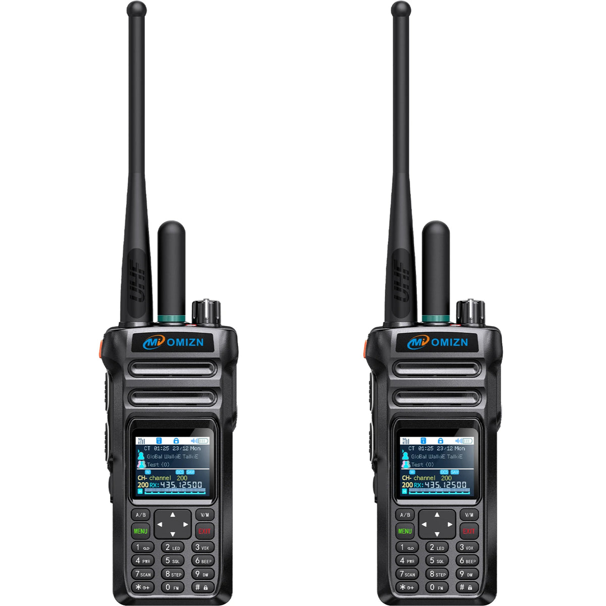OMIZN Walkie Talkie 5000 Kilometers 4G Global Signal Radio POC Camping Long Range Mode Analog IP65 Unlimited Distance Calling X6