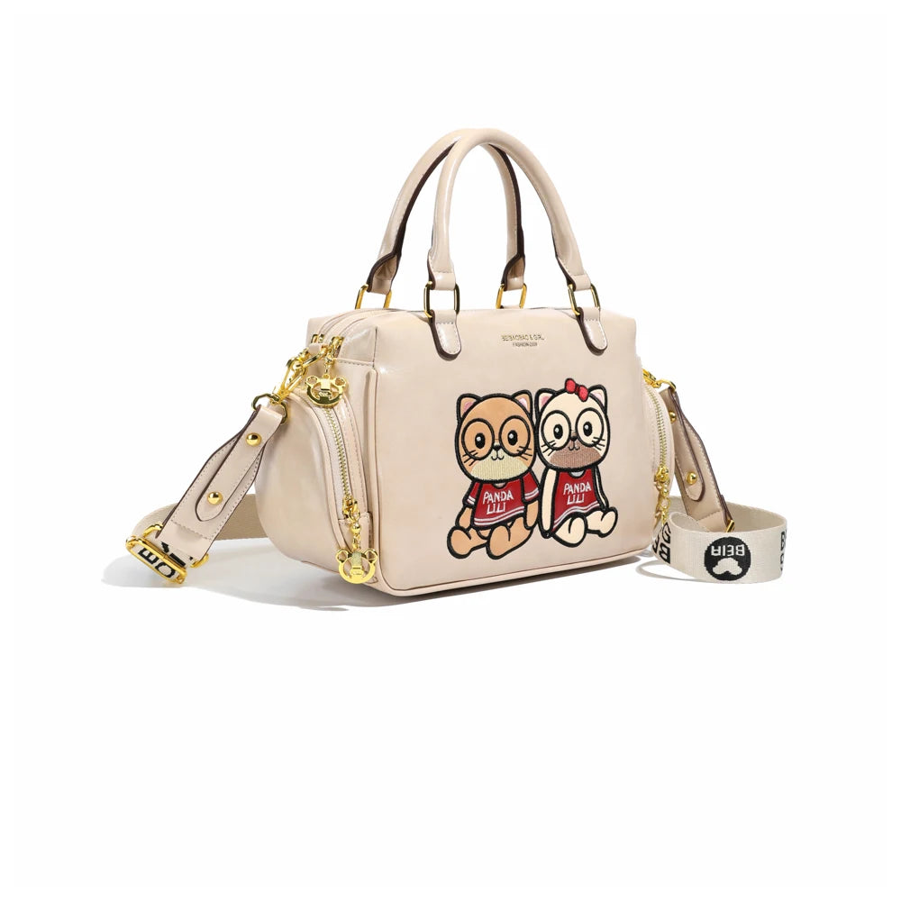Fashion Luxury Brand Ladies Shoulder Bag Cartoon Bear Women's Crossbody Bag High Quality Tote Bag Waterproof Women's Hanbags