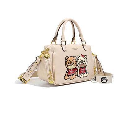 Fashion Luxury Brand Ladies Shoulder Bag Cartoon Bear Women's Crossbody Bag High Quality Tote Bag Waterproof Women's Hanbags
