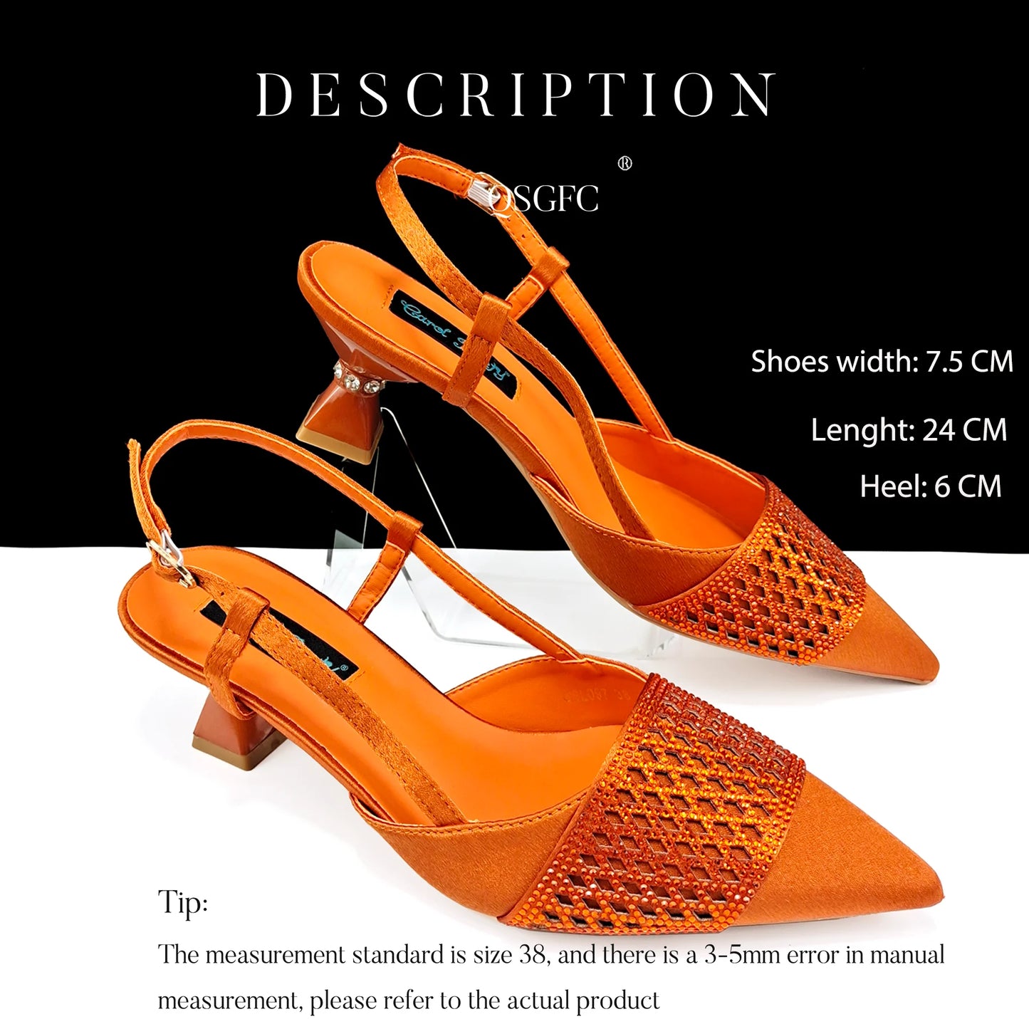 Fashion Three-Dimensional Hard Bag Sequins Decoration Lady Fashion Elegant Shoes and Bag Set Women Shoes