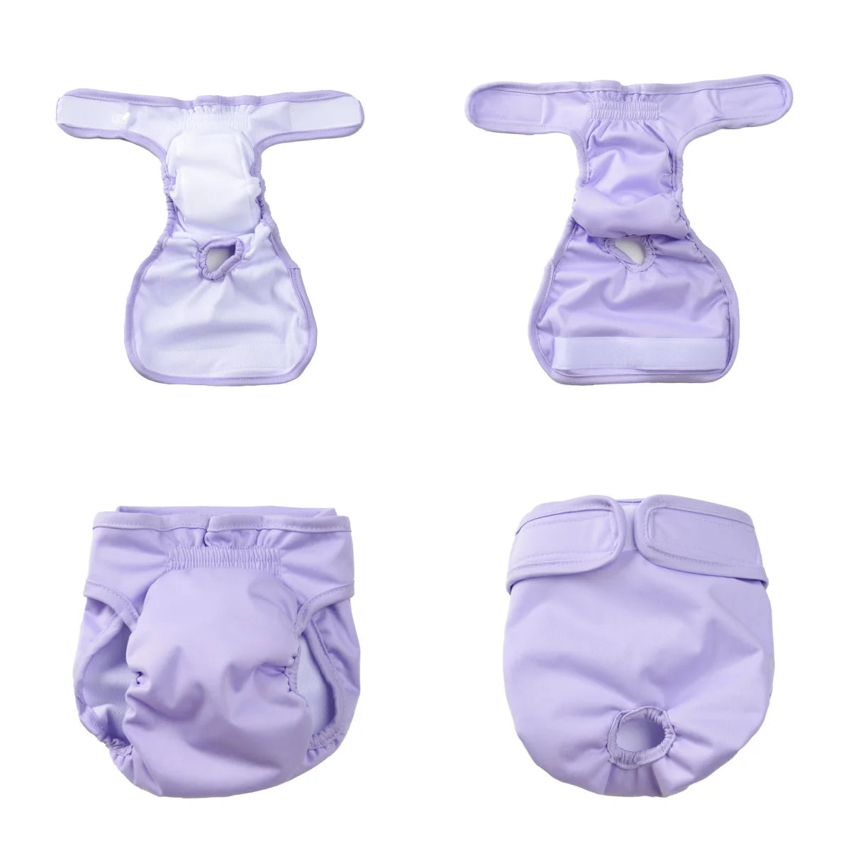 Reusable Female Dog Diapers Pet Physiological Pants Breathable Puppy Sanitary Panties Washable Pets Shorts for Small Medium Dogs